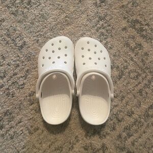 Never Been Worn White Crocs J4 Original style